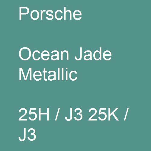 Porsche, Ocean Jade Metallic, 25H / J3 25K / J3.